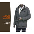 Fashionable Classic Young Men Parka with Detachable Hood